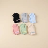 Knitted gloves for women, warm, anti-slip, touch screen, thickened plush gloves for autumn and winter Specification image